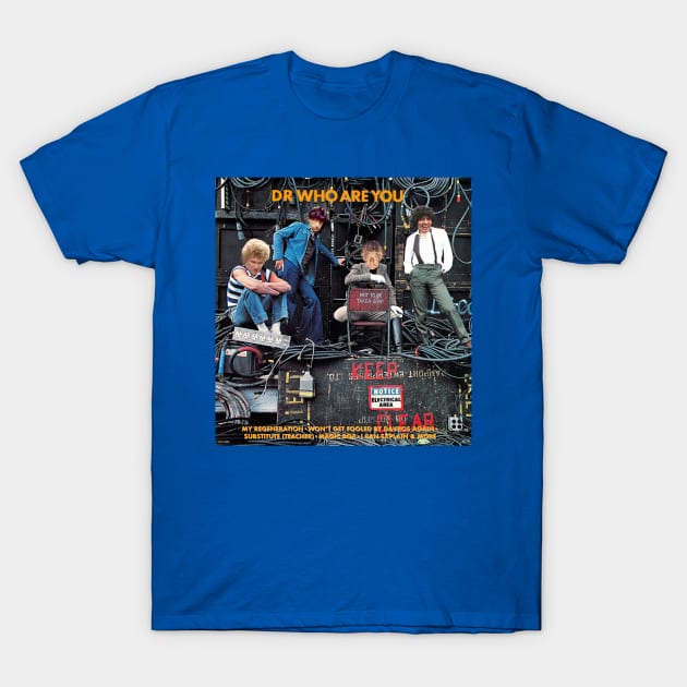 Who are you The Timelords Rock T-Shirt by Diversions pop culture designs